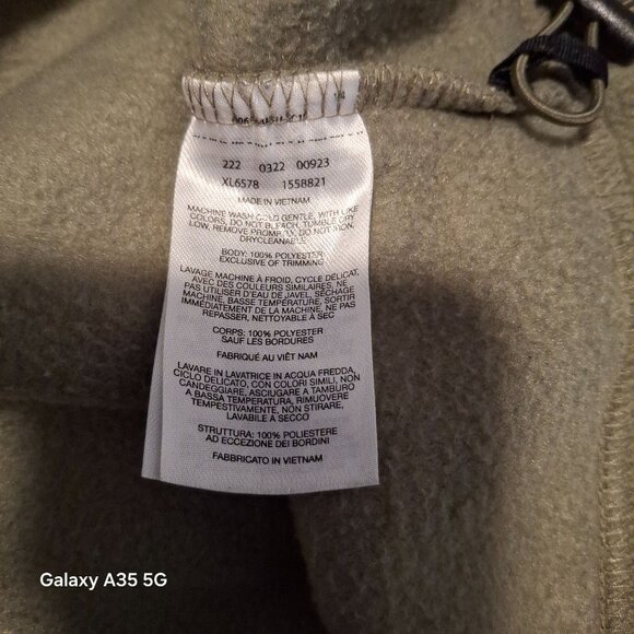 Columbia Fleece Jacket Full-Zip Women's Outerwear XL Green Cozycore  Classic - Picture 7 of 7